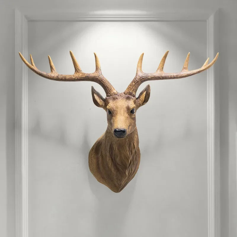 Deer Head Wall Hanging Decoration
