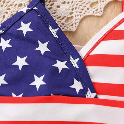 American Flag Tank Set