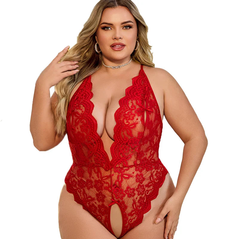 Plus Size Lace Lingerie