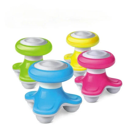 USB Mini Triangle Neck Massager Device
