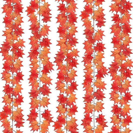 Autumn Maple Leaf Garland Set