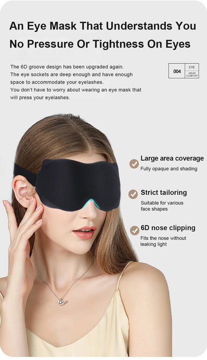 3D Sleep Mask for Eyes Travel Aid
