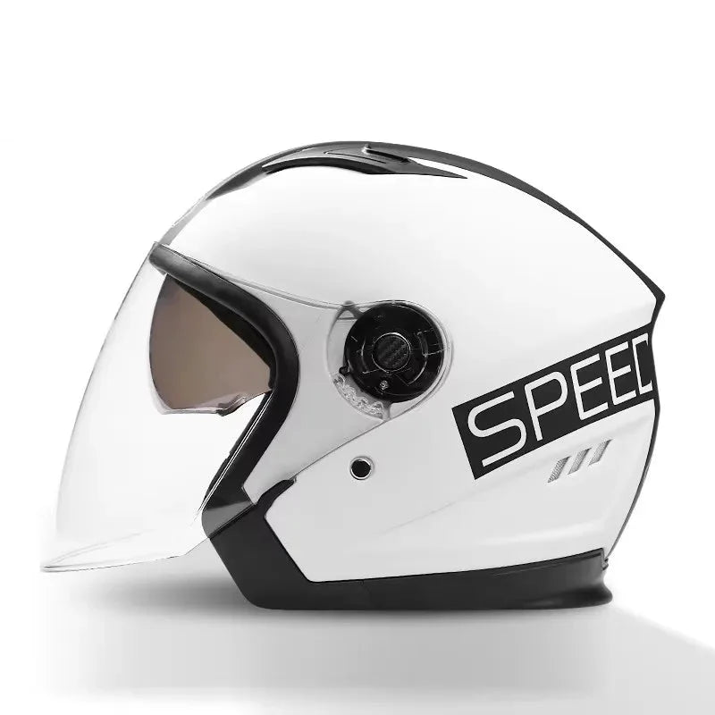 Open Face Motorcycle Helmet