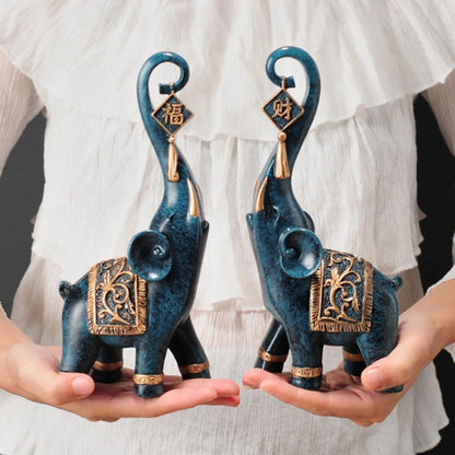 Elephant Sculpture Home Decor