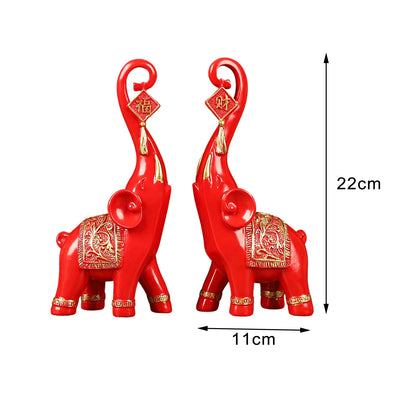 Elephant Sculpture Home Decor