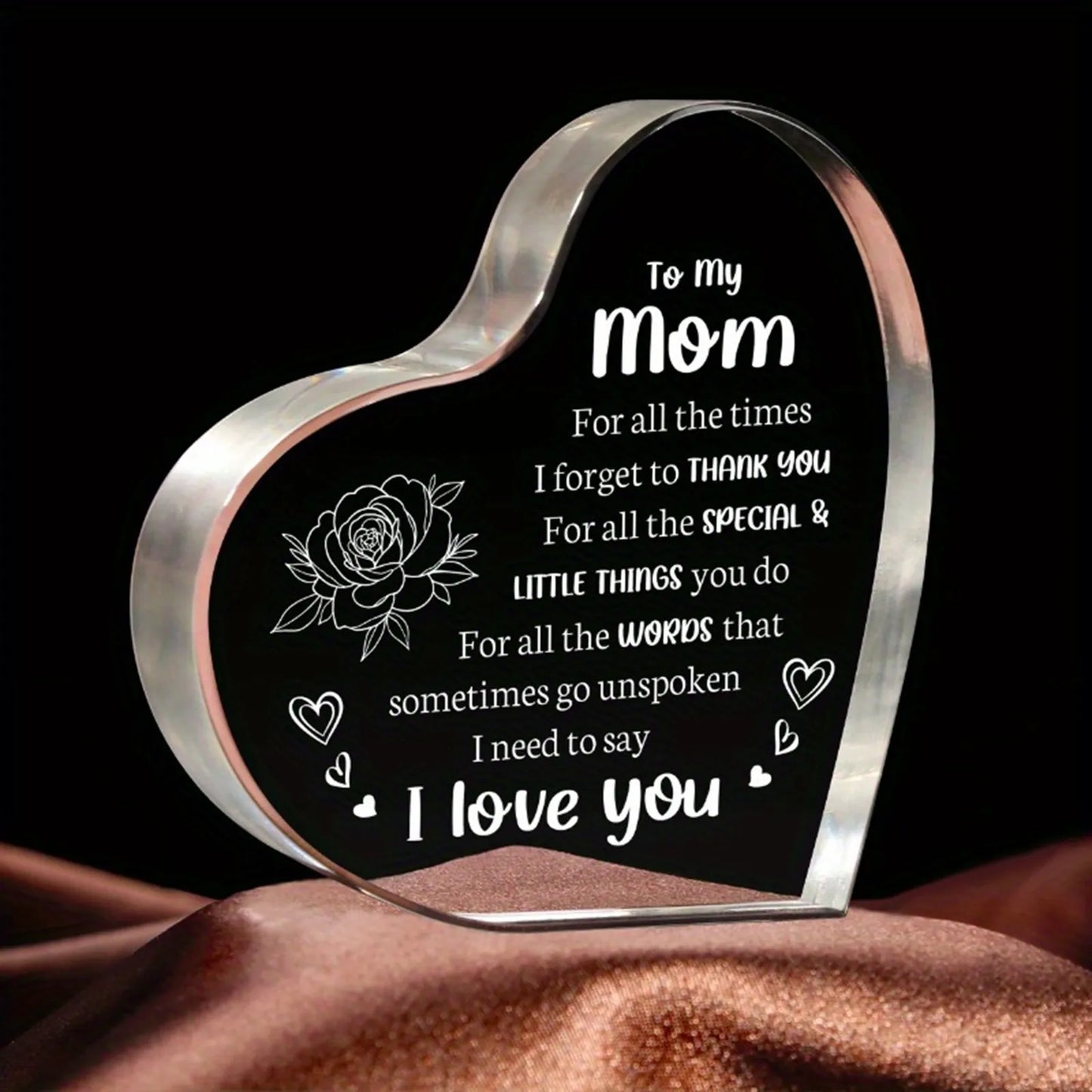 Mother’s Day Heart Plaque