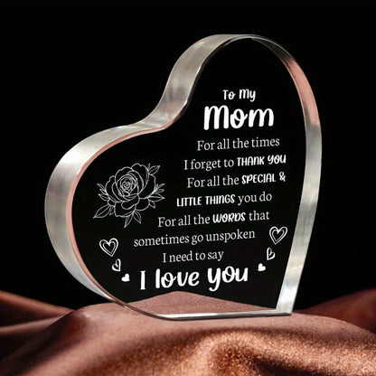 Mother’s Day Heart Plaque