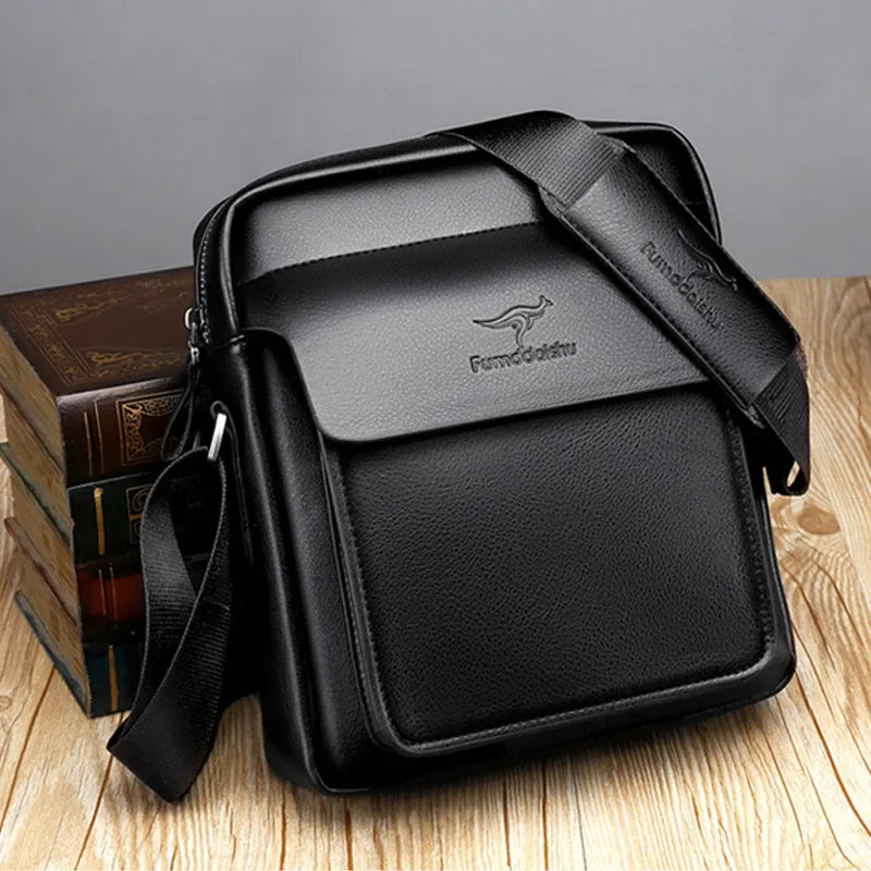 Luxury Men's Leather Shoulder Bag