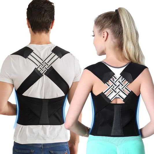 Adjustable Back Brace Posture Corrector for Men and Women