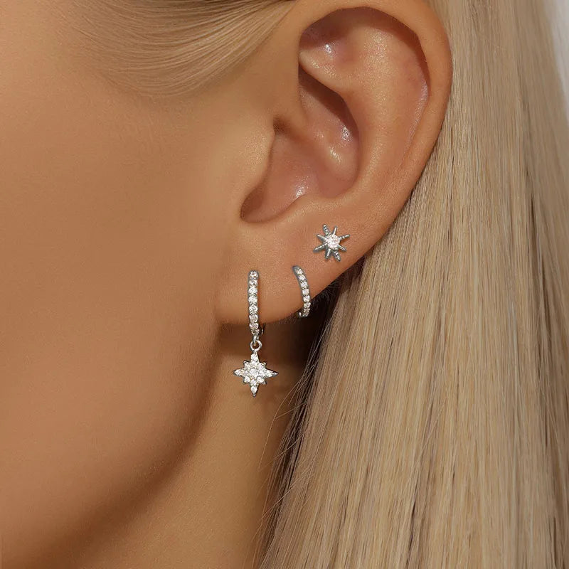 Punk Rock Earrings Set