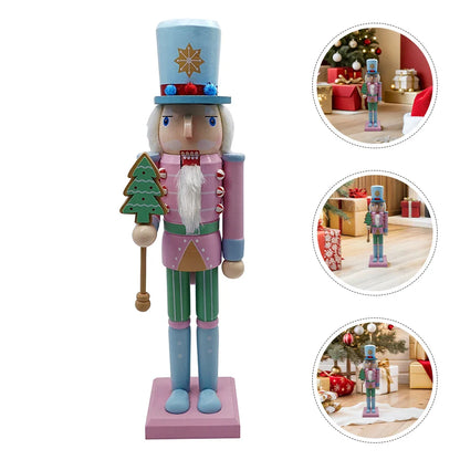 Christmas Nutcracker Soldier Ornament – Traditional Wooden Figurine