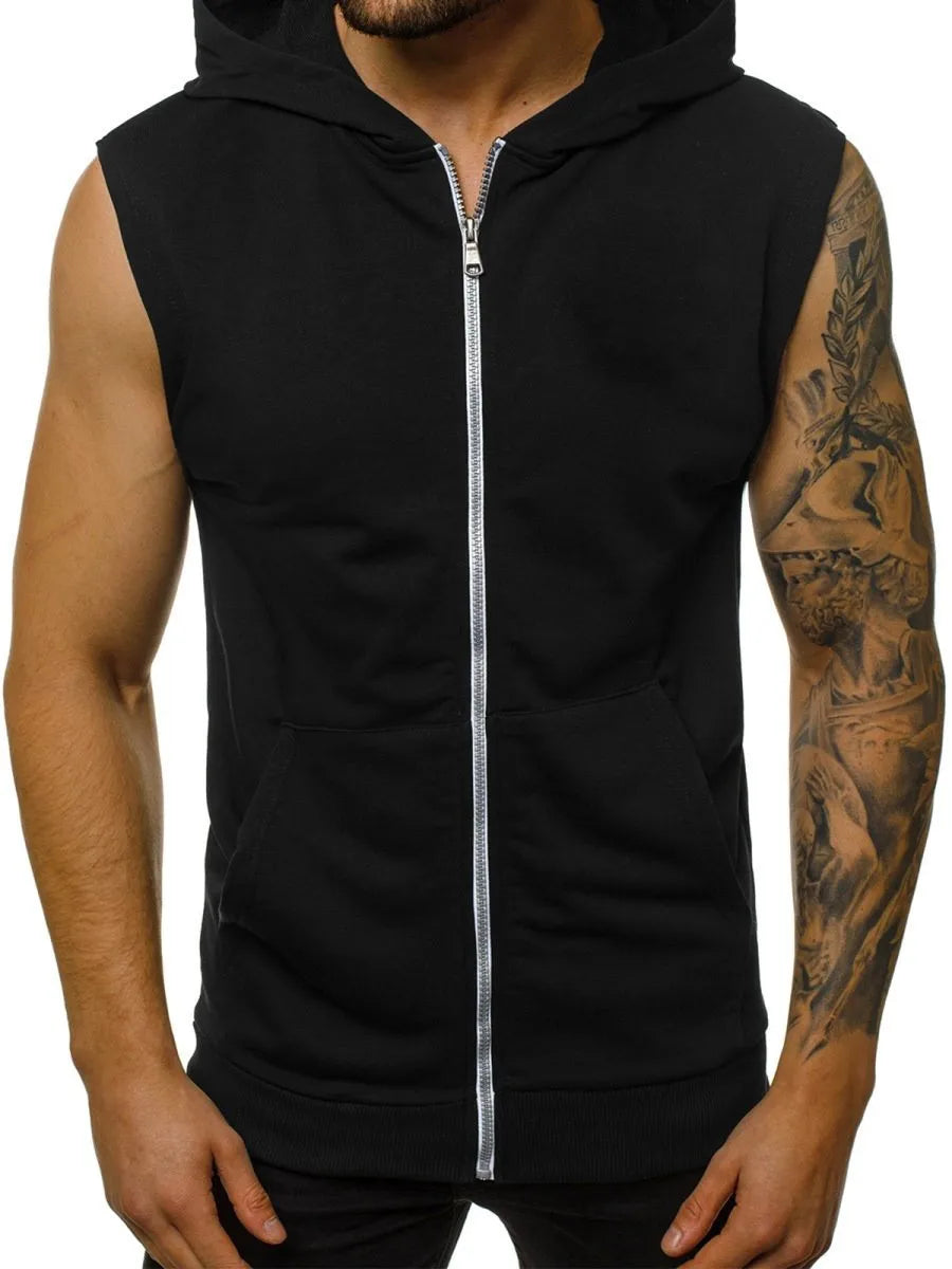 Summer Slim Hooded Vest