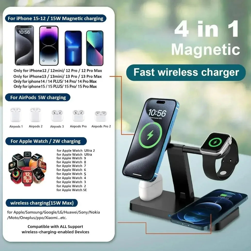 Foldable Magnetic Charge Dock