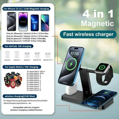 Foldable Magnetic Charge Dock