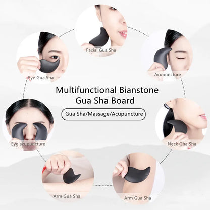 Natural Resin Jade Gua Sha Scraper