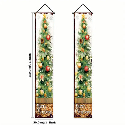 Christmas Santa Door Banner