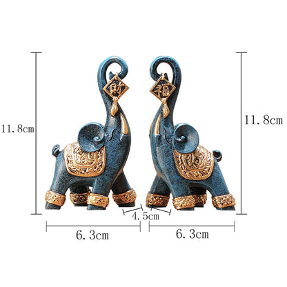 Elephant Sculpture Home Decor