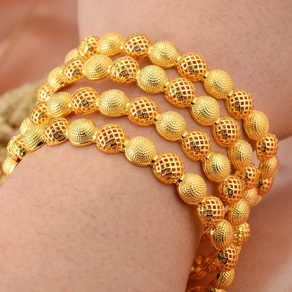 Gold Plated Bridal Bangle Bracelet