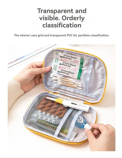 Mini Portable First Aid Medicine Storage Box