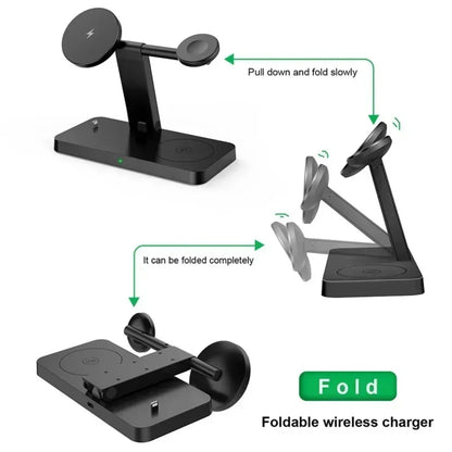 Foldable Magnetic Charge Dock