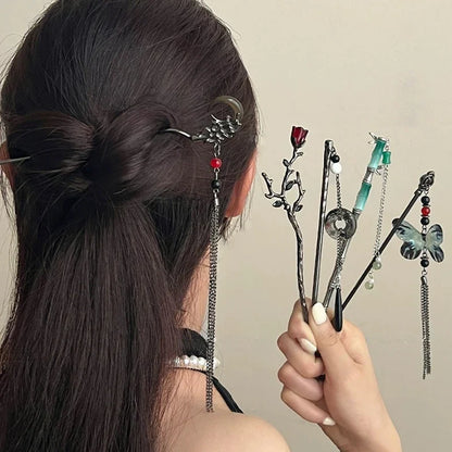 Elegant Butterfly Hair Stick
