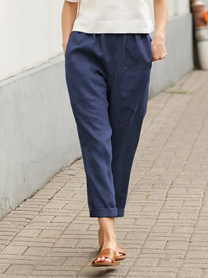 Women's Cotton Casual Pants