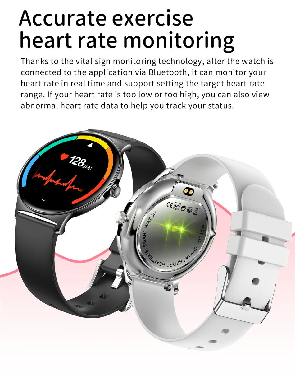 V89 AMOLED Smartwatch for Women – Slim, Stylish & Bluetooth Calling