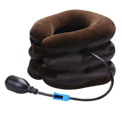 Inflatable Cervical Neck Traction Device Pillow