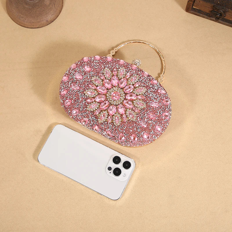 Sunflower Diamond Dinner Bag