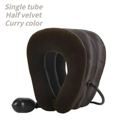 Inflatable Cervical Neck Traction Device Pillow