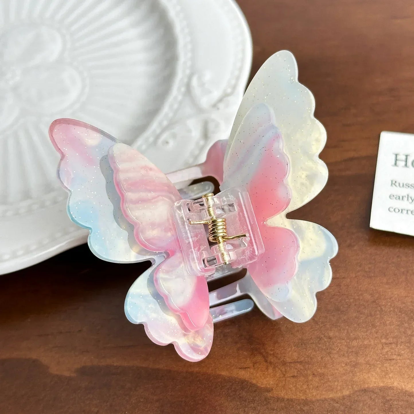 Butterfly Gradient Hair Claws