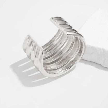 Punk Wide Cuff Bangles