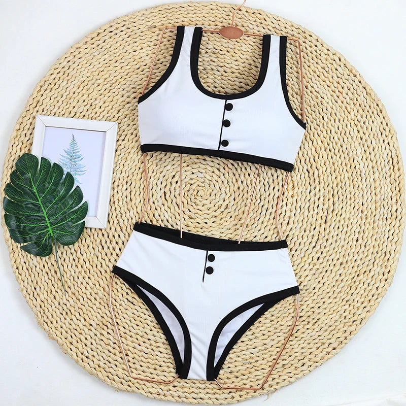 Women's Ribbed Swimwear