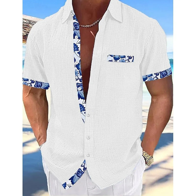 Men's Summer Linen Shirt