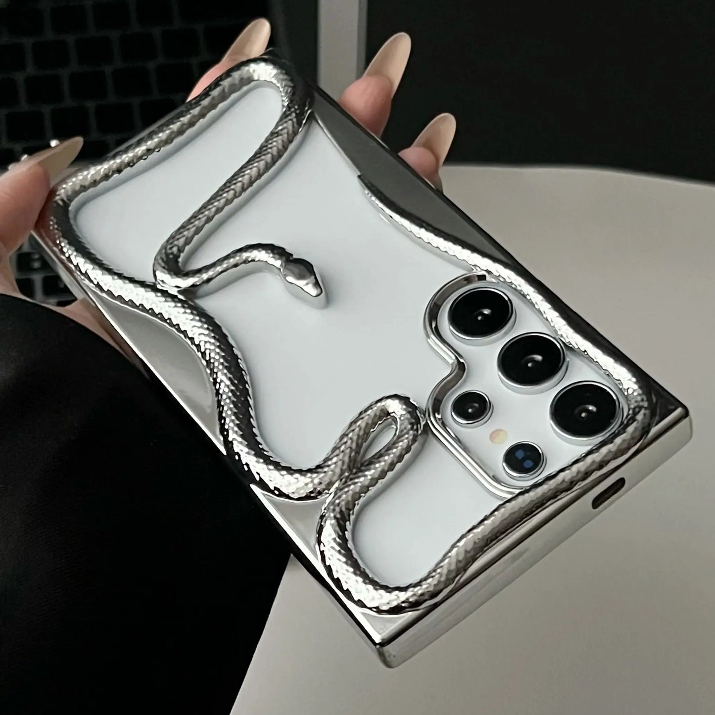 3D Snake Samsung Case