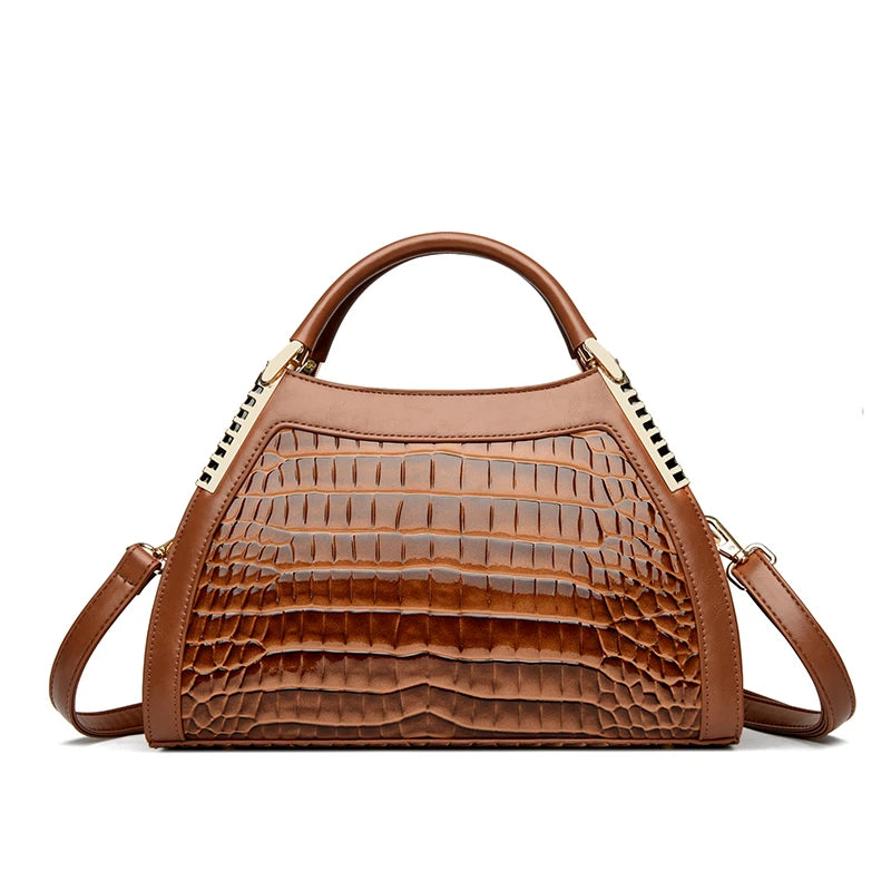 Luxury Alligator Crossbody Bag