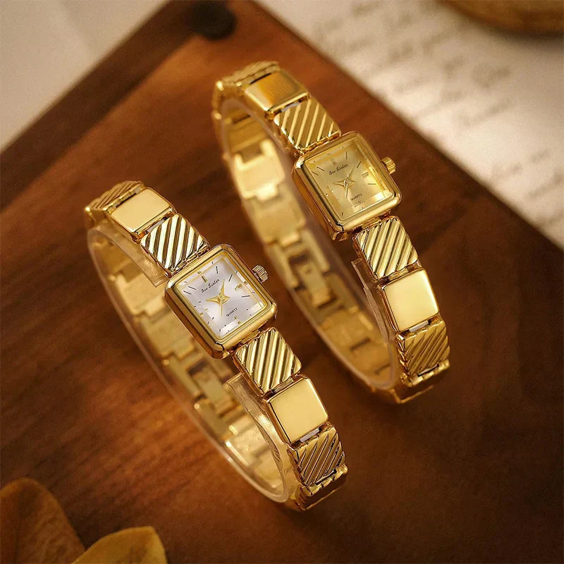 Luxury Rectangle Dial Women’s Watch