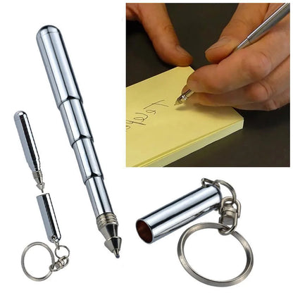 Multifunctional Mini Pen Keychain