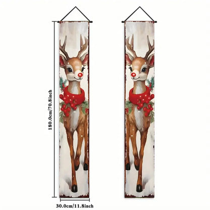 Christmas Santa Door Banner
