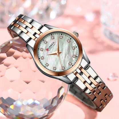 Elegant Stainless Steel Women’s Watch
