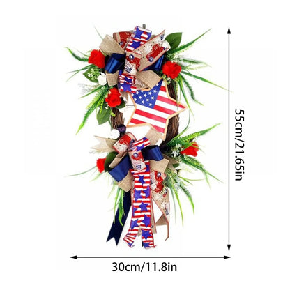 Patriotic 4th July Wreath