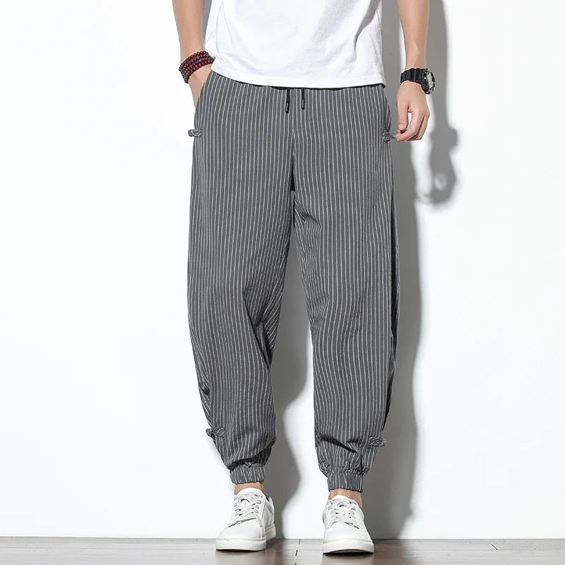 Striped Harem Pants