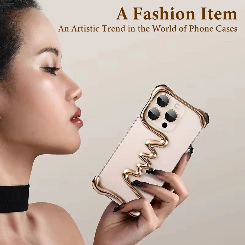 Metal Frameless iPhone Case