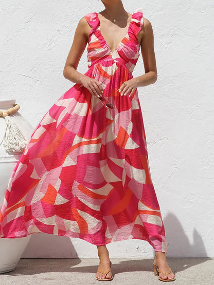 Bohemian Holiday Maxi Dress