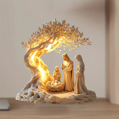 Jesus tree of life ornament