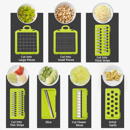 🥕 16-in-1 Vegetable Chopper