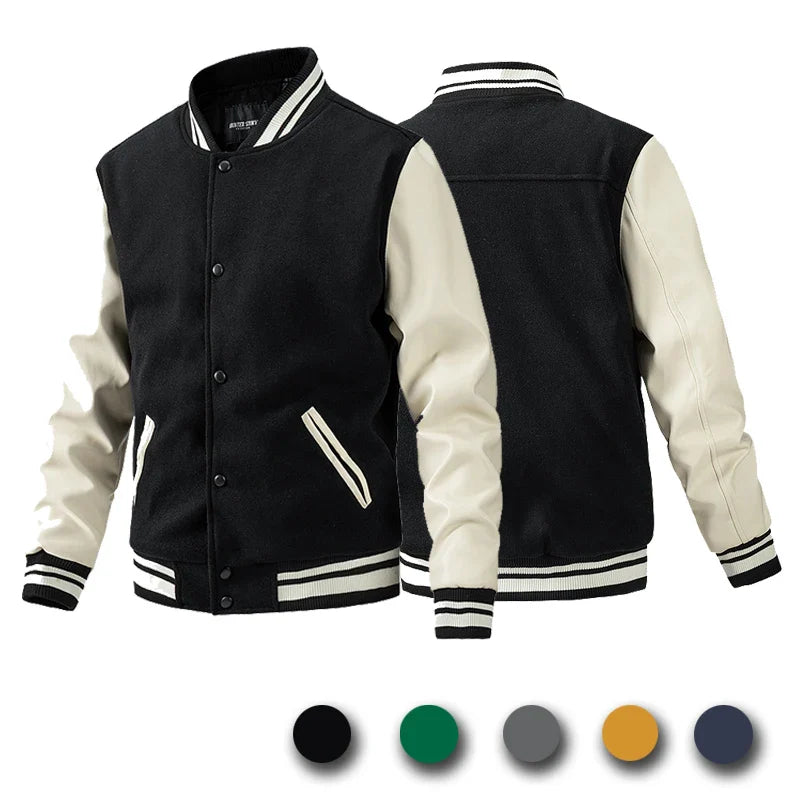 Casual Baseball Jacket for Men