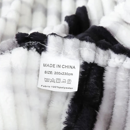 Plaid Flannel Fleece Blanket