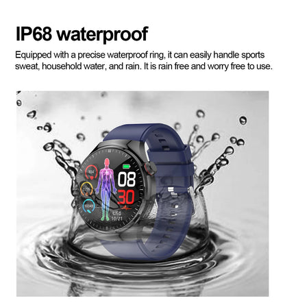 2025 GUHUAVMI Nursing Smartwatch with ECG & Uric Acid Monitor