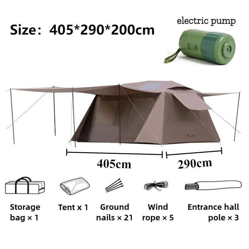 Spacious Family Inflatable Camping Tent